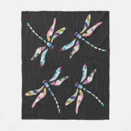 Dragonflies Fleece Blanket