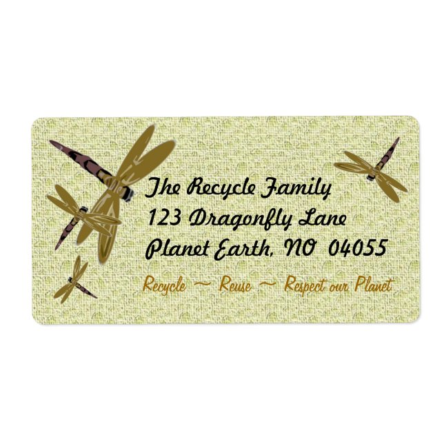 Dragonflies Fraktsedel (Framsidan)