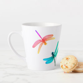 Dragonflies Latte Mugg