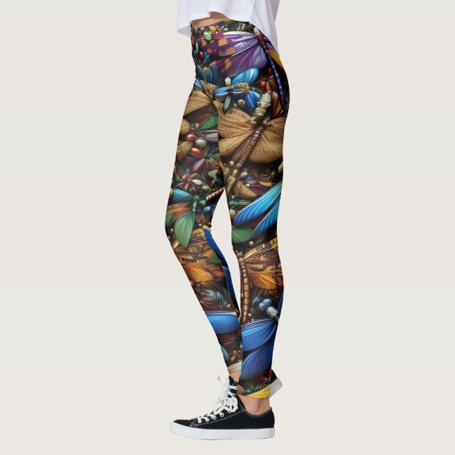 Dragonflies Leggings (Vänster)