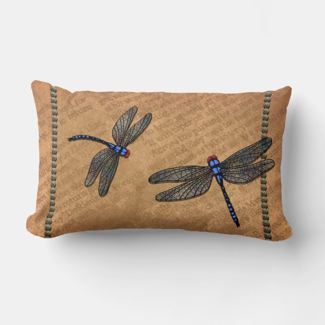 Dragonflies Lumbarkudde (Framsida)