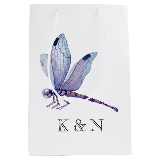 Dragonflies Medium Gift Bag (Framsidan)