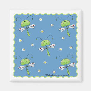 Dragonflugor och Daisy Magnet