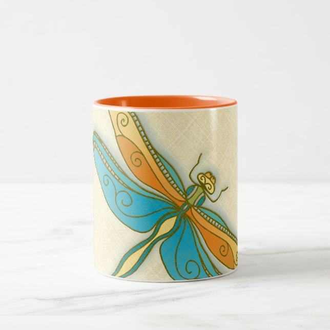 Dragonfly 11 oz Two-Tone Mugg (Center)