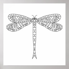 Dragonfly 2 Poster till Färg