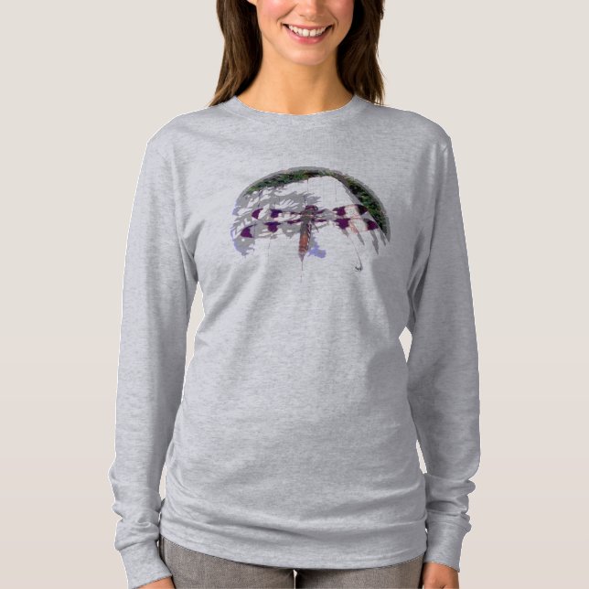 Dragonfly Abstrakt Tee (Framsida)