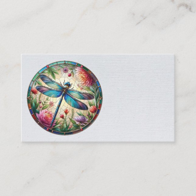 Dragonfly-Affärskort Visitkort (Framsida)