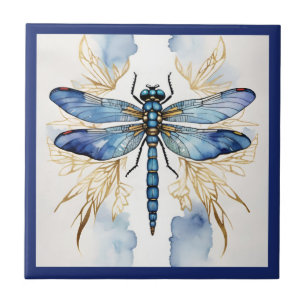 Dragonfly Alcohol Bläck Kakelplatta