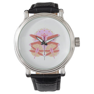 Dragonfly älskare insekt gift mandala dragonfly armbandsur