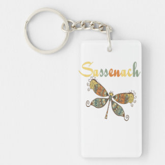 Dragonfly Älskare Square Keychain