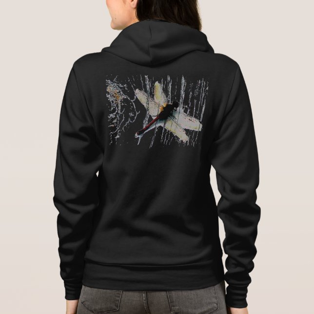 Dragonfly Art T Shirt (Baksida)
