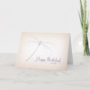 Dragonfly Birthday Card Kort