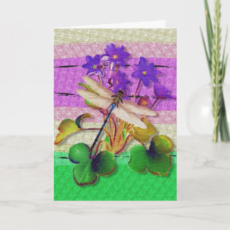 Dragonfly Birthday Card Kort
