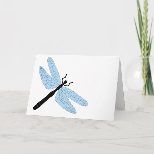 Dragonfly Birthday Kort (Framsida)