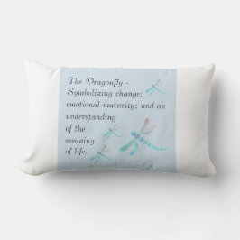 Dragonfly | Blå och vit inspiration Lumbarkudde