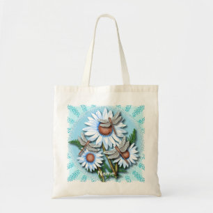 Dragonfly Blue-Daisy Tygkasse