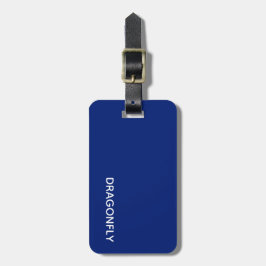 Dragonfly Blue färg namn Bagagebricka