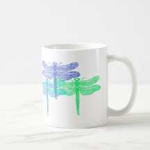 Dragonfly Blues Mugg
