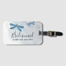 DragonFly BRIDESMAID Brudens sida Personlig