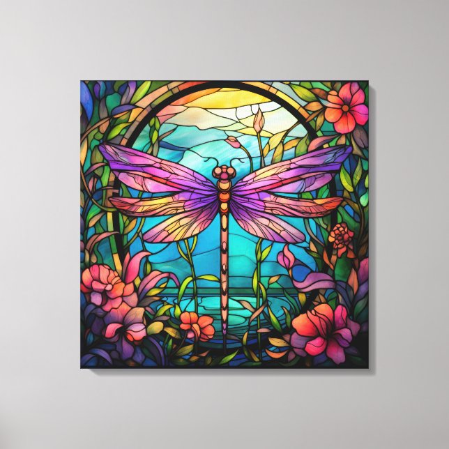 Dragonfly Canvas Art (Framsida)