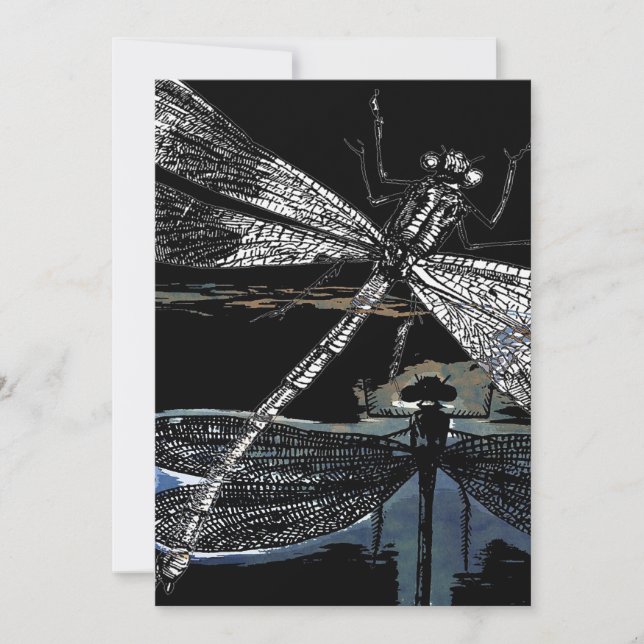 Dragonfly canvas-gåva | Konstruktion av Cute Drago (Framsida)