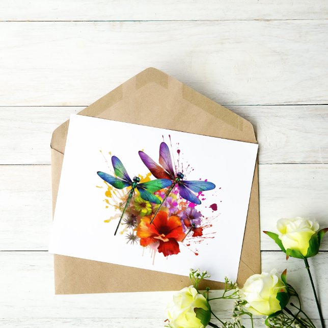 Dragonfly Card (Skapare uppladdad)