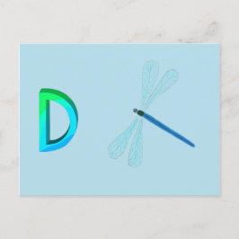 Dragonfly Card Vykort