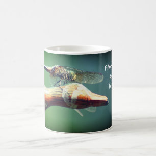 Dragonfly Co Pilot Funny Kaffemugg