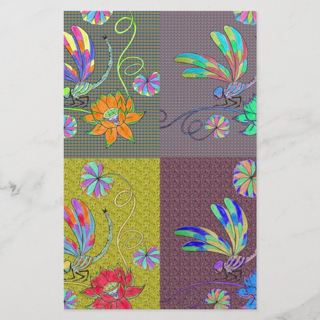 Dragonfly Collage (Framsida)