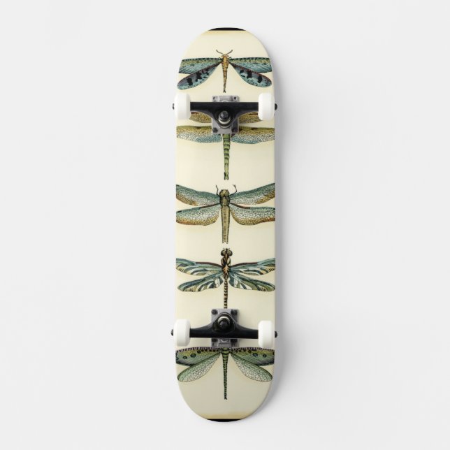Dragonfly Collection by Chariklia Zarris Skateboard Bräda 19,5 Cm (Framsida)