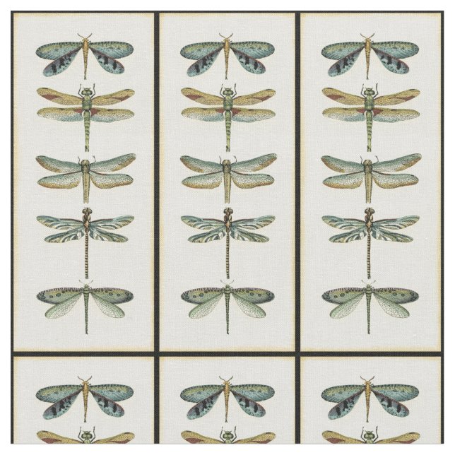 Dragonfly Collection by Chariklia Zarris Tyg (Närbild)