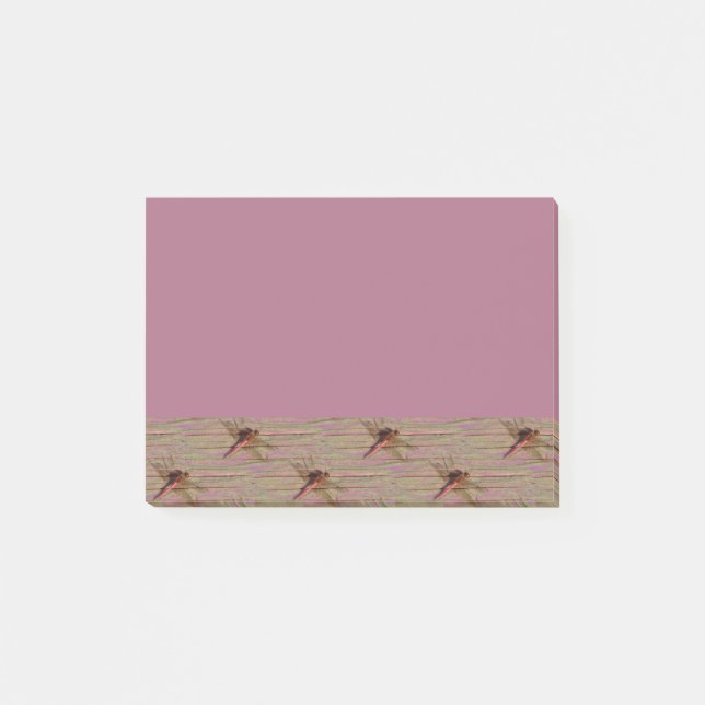 Dragonfly Colorful Post-it Block (Framsida)