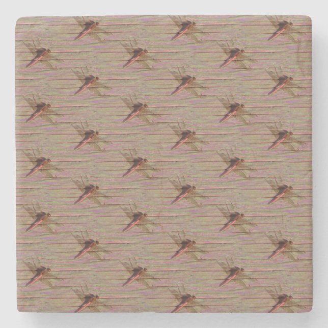 Dragonfly Colorful Stenunderlägg (Framsidan)