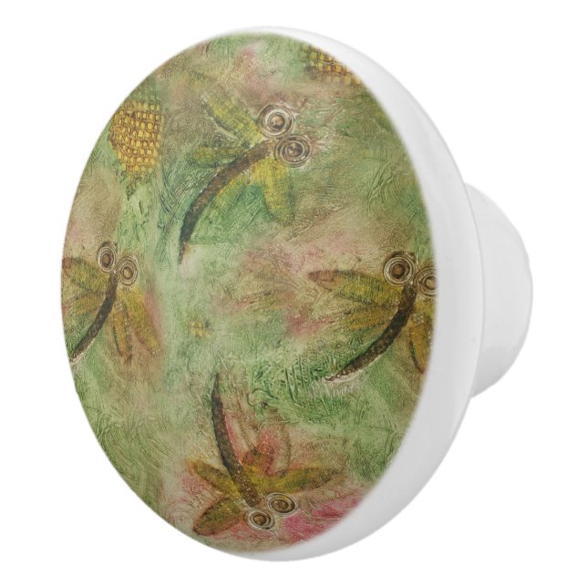 Dragonfly Cotton Candy Knopp (Höger)