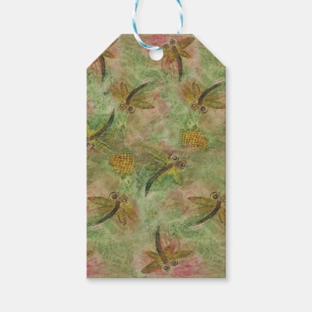Dragonfly Cotton Candy Presentetikett (Framsidan)
