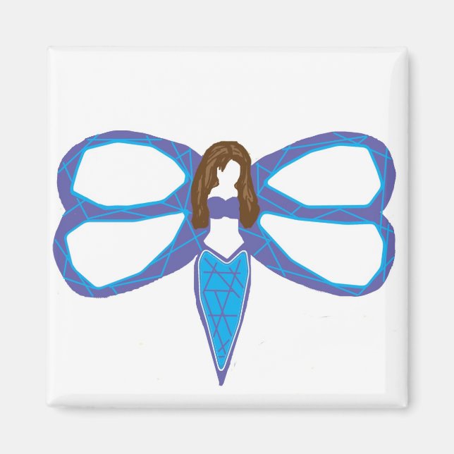 Dragonfly dam 2 magnet (Framsidan)