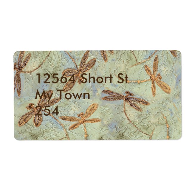 Dragonfly Dance Guld Fraktsedel (Framsidan)