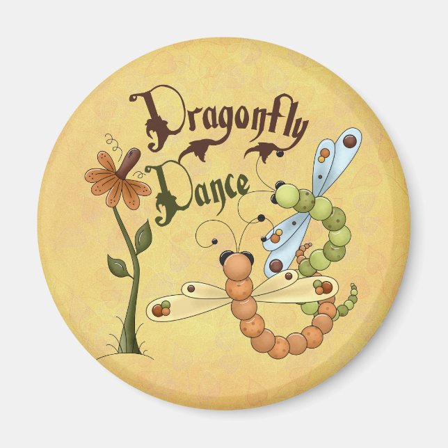 Dragonfly Dance Magnet (Framsidan)