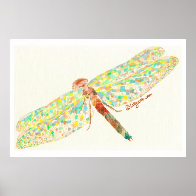 Dragonfly Dance skriver ut och Poster (Framsidan)