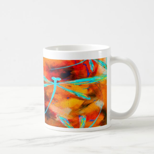 Dragonfly Desert Flit Kaffemugg (Höger)