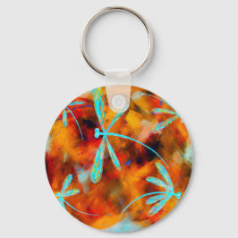 Dragonfly Desert Flit Nyckelring