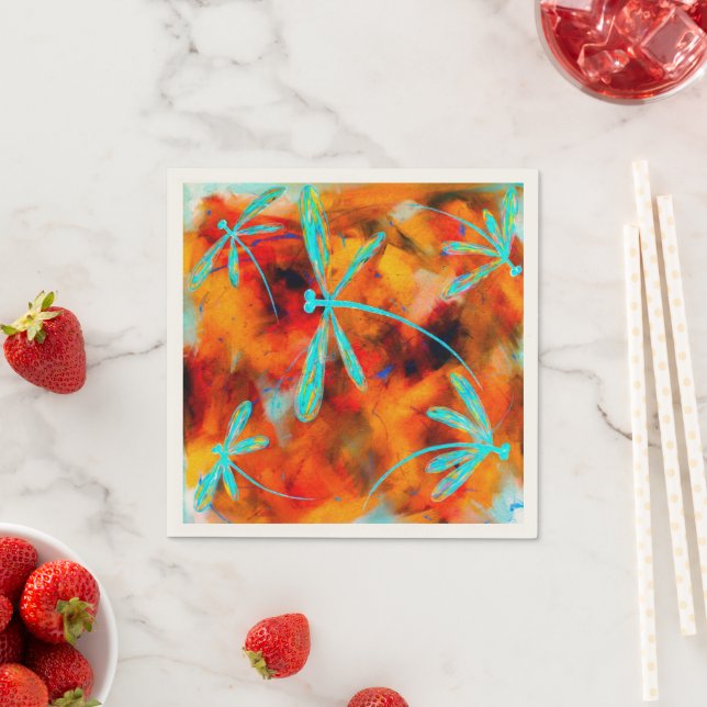 Dragonfly Desert Flit Pappersservett (Insitu)