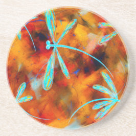 Dragonfly Desert Flit Underlägg Sandsten