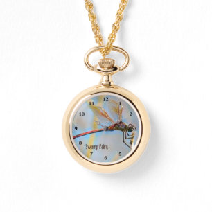 Dragonfly Design med Guld Vingar Armbandsur