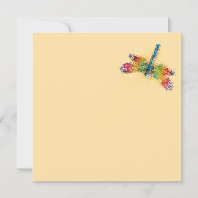 Dragonfly Design själv Inbjudningar (Framsida)