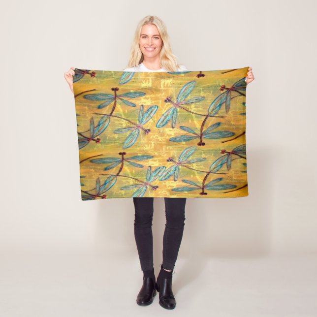 Dragonfly Dimma Fleecefilt (På plats)