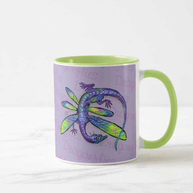 Dragonfly Dragon Mugg (Höger)