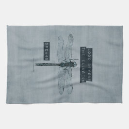 Dragonfly Dream Illusion Kökshandduk