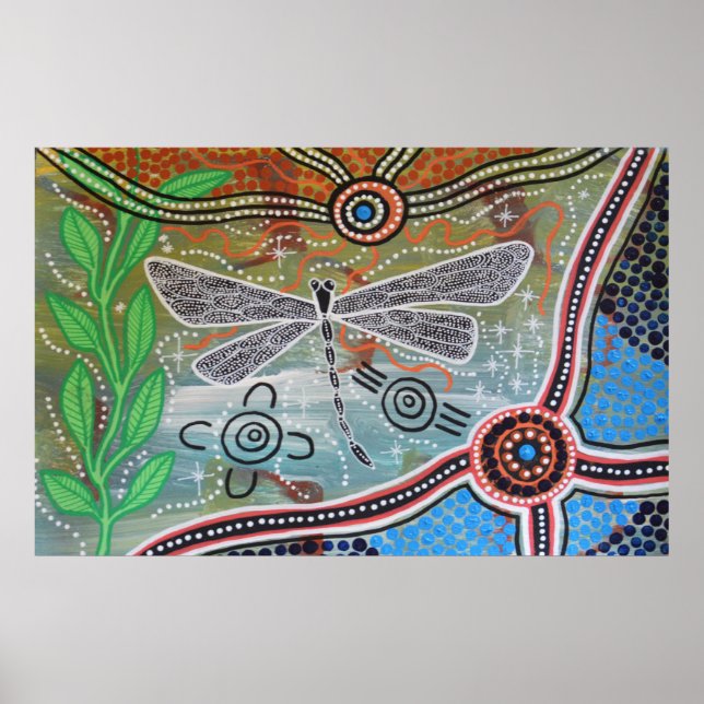 Dragonfly Dreaming Poster (Framsidan)