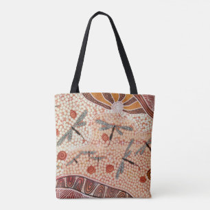 Dragonfly Dreaming Tottag Bag Tygkasse